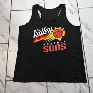 Phoenix Suns Women's Racerback Tank Top Grey Size XL